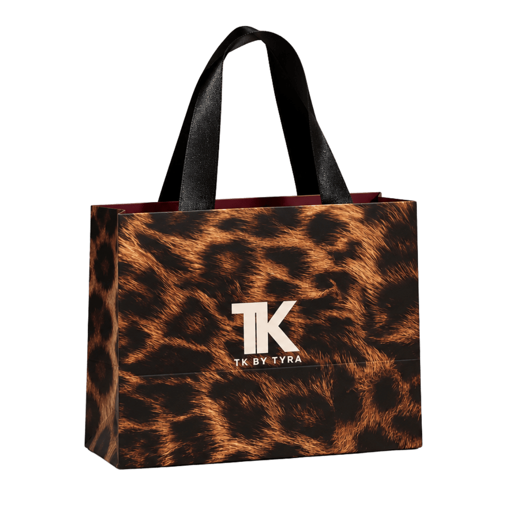 TK by Tyra Animal Print Signature Paper Bag | Gift Bag