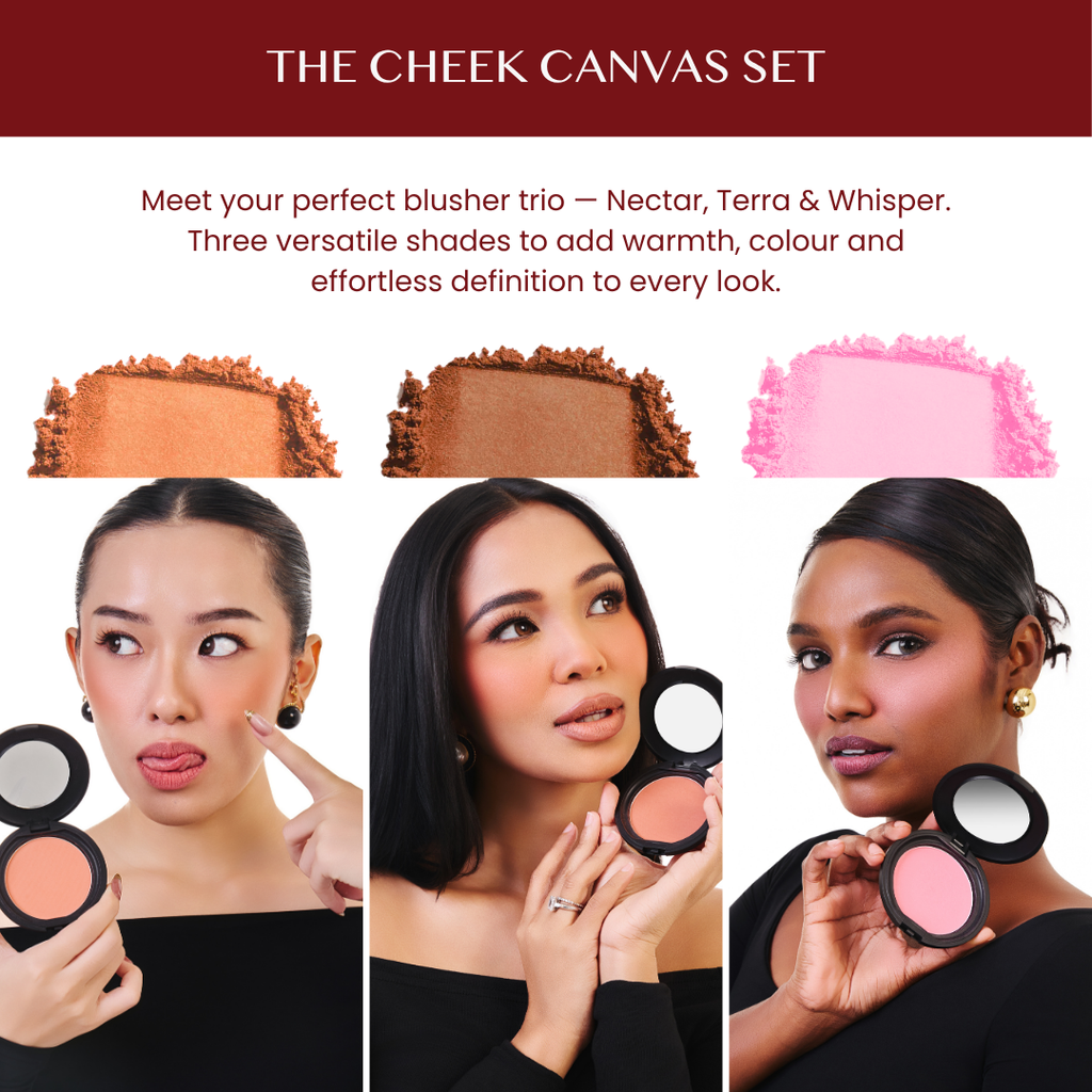 The Cheeks Canvas Blush Set