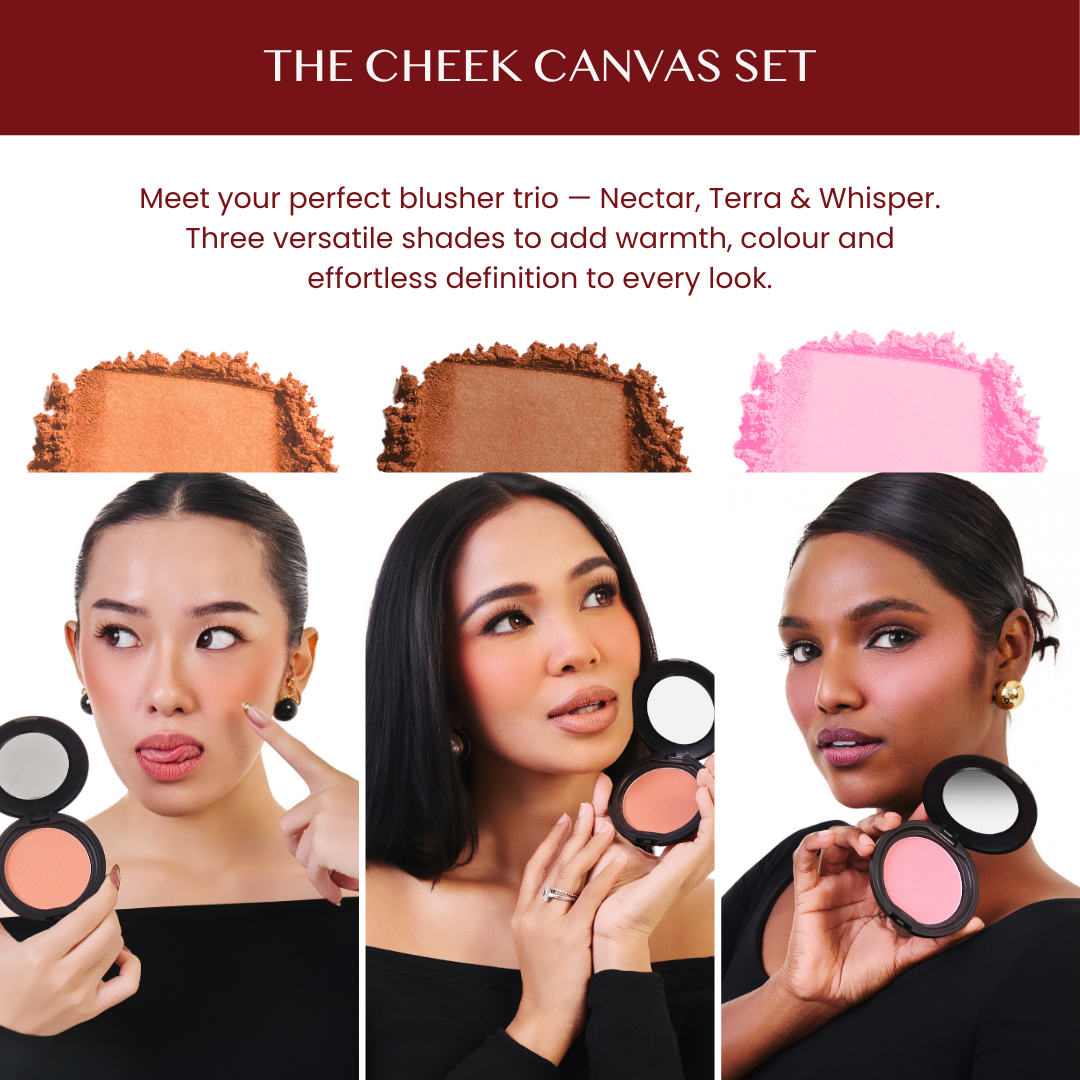 The Cheeks Canvas Blush Set
